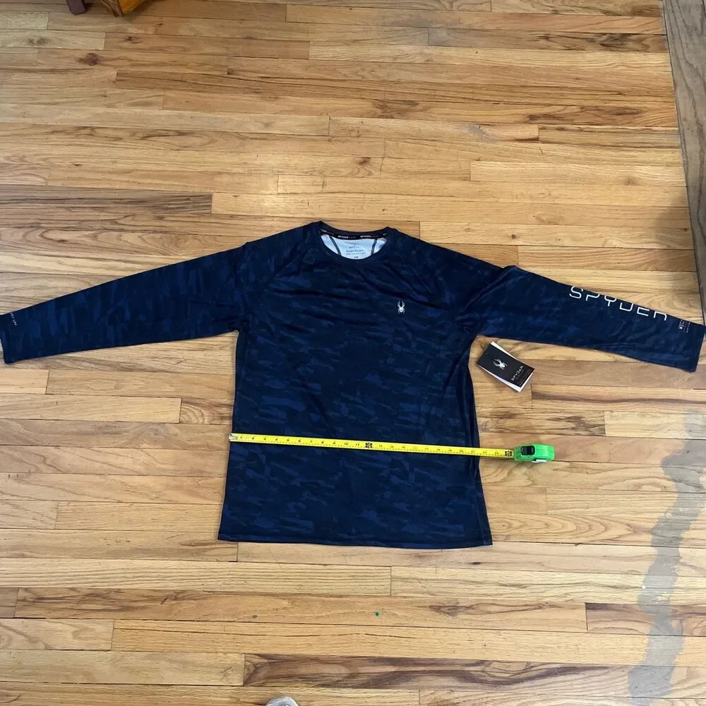 Men's Spyder Swim Long Sleeve UPF LG Rash Guard